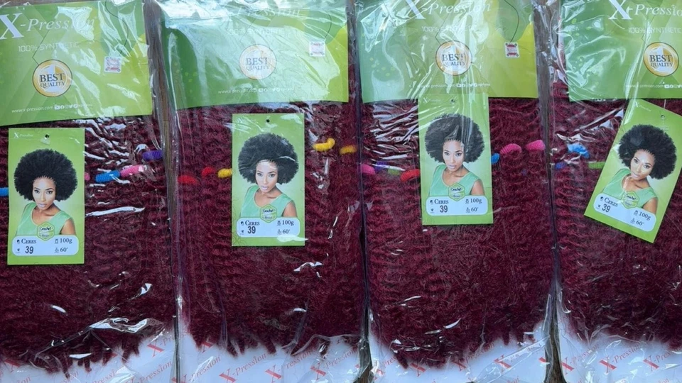 X-Pression Kinky For Twists/CERES Crochet Braid X-pression/ col 39