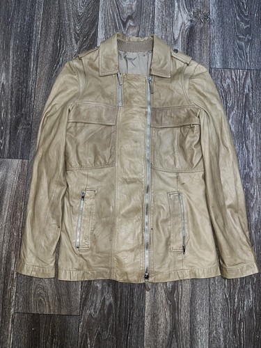 Gucci Tom Ford giacca 100% vera pelle donna XS