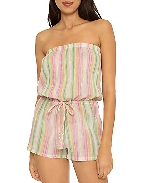 Mameluco Becca by Rebecca Virtue MULTI Marbella sin tirantes para nadar, grande de EE. UU. Foto 1 de 4