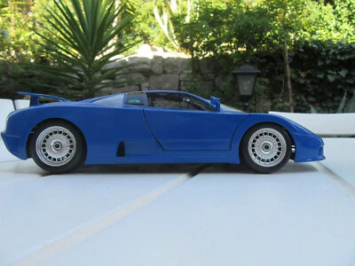 BUGATTI 110 B Bleue BURAGO 1/18 - Photo 1/4