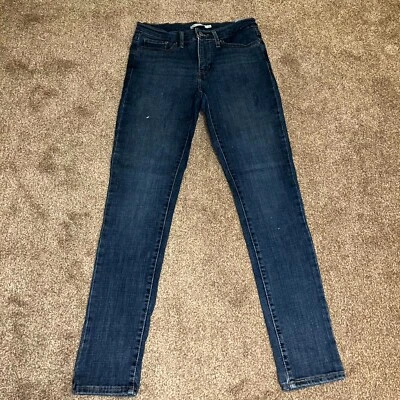 Levi's 311 Shaping Skinny Jeans Women's 27 X 30 Blue Denim 5-Pockets Zip Fly - Image 1 of 4