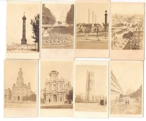 18 photographies Carte de visite Monuments and views of Paris Debitte & Hervé  - Picture 1 of 6