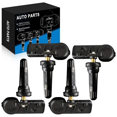 Juego de 4 sensores de presión de neumáticos 100 % TPMS 69137699AA para Jeep Compass 2007-2017 Foto 1 de 4