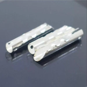 50x versilbertes Messing Audio BFA Z-Typ 4 mm Bananenstecker Lautsprecherkabel Stecker - Bild 1 von 4