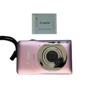 Canon IXY 200F PowerShot SD1300 IS DIGITAL ELPH IXUS 105 Pink From Japan Used - Picture 1 of 6