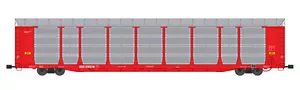 USA Trains G Scale BI LEVEL AUTO CARRIER R17186 Soo Line red - Picture 1 of 1