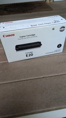 Brand New Sealed Genuine OEM Canon E20 Black Toner Copier Cartridge - Image 1 of 4
