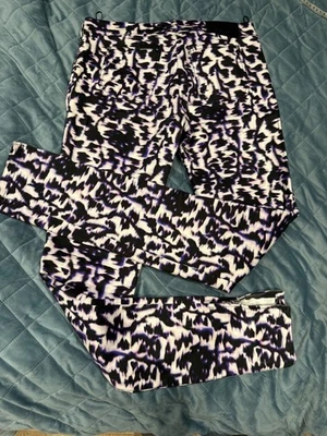 BALENCIAGA leopard print jeans 40/UK 12 - Image 1 of 4