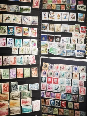 timbres MONACO 1890/1980 + de 180 timbre différent don ancien et courr oblitérés - Photo 1/4