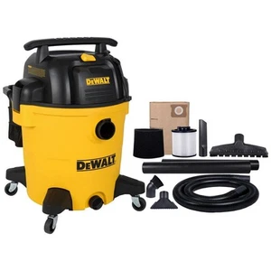 12 Gal. 5.5 HP Poly Wet/Dry Vacuum with Hose and Accessories - Picture 1 of 10