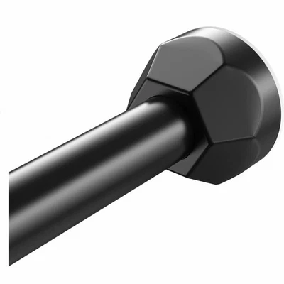 Adjustable Stainless Steel Shower Curtain Rod 40-73 Inches - Image 1 of 4