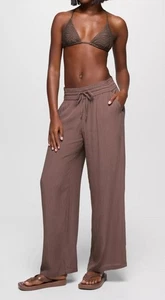 Pantalones de playa ligeros de pierna ancha Prana Fernie para mujer talla mediana - Imagen 1 de 5