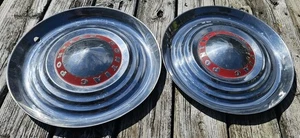 (2)  1953 Pontiac Starchief Catalina Bonneville Chieftain Hubcap 15" Wheel Cover - Picture 1 of 10