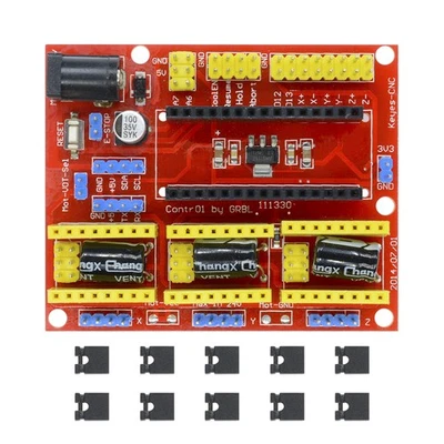 CNC Shield V4 Engraving Machine Stepper Motor Driver for Arduino GRBL - Image 1 of 4
