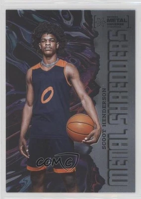 2022 Skybox Metal Universe Champions Metal Shredders Scoot Henderson #122 - Image 1 of 2