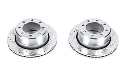 Rotores traseros perforados y ranurados Power Stop AR8374XPR para Dodge Ram 2500/3500 Foto 1 de 2