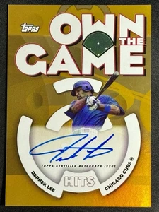 2024 Topps Archives 2006 Own The Game Gold Auto Derrek Lee 11/50 060GA-DL - Picture 1 of 3