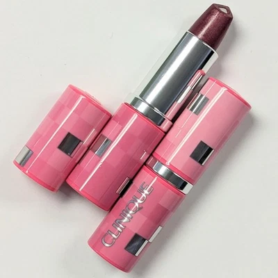 Lote de 2 lápices labiales Clinique dramáticamente diferentes #44 Raspberry Glace tamaño completo Foto 1 de 3