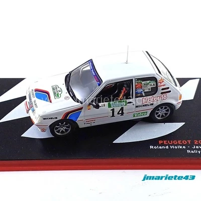 Peugeot 205 GTI 1.9 #14 R. Holke - J. Sánchez Rally Valeo 1988 1:43 - Immagine 1 di 4