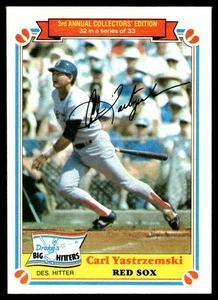 1983 Topps Drake's Big Hitters Carl Yastrzemski Boston Red Sox #32 - Picture 1 of 2