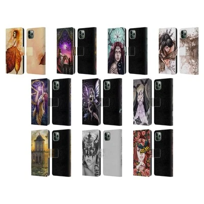 OFFICIAL SARAH RICHTER FANTASY LEATHER BOOK WALLET CASE FOR APPLE iPHONE PHONES - Image 1 of 4