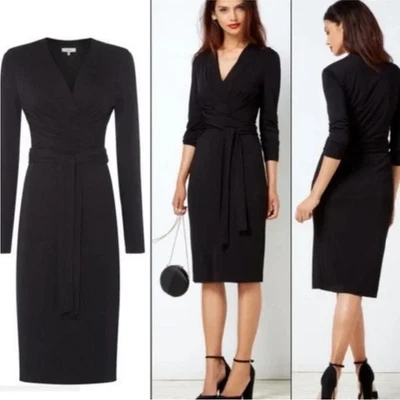 Новый с Ярлыками Issa London x Banana Republic черный Джерси надежном платье размер маленький - Изображение 1 из 4