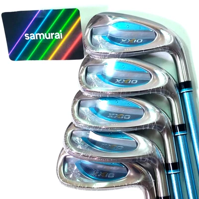 DUNLOP XXIO 13 Ladies Iron Set 5pc 7-9 PW SW MP1300L L Flex Blue 2024 Japan - Image 1 of 4