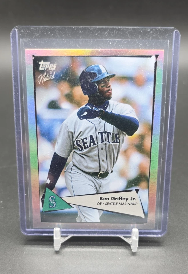 2022 Topps X Naturel 1952 - Ken Griffey Jr #46 Rainbow Foil /99 - Image 1 of 1