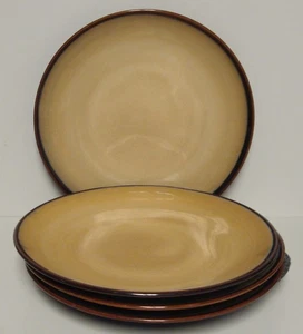 Sango NOVA (BROWN) Dinner Plates  SOLD IN SET OF FOUR - Picture 1 of 3