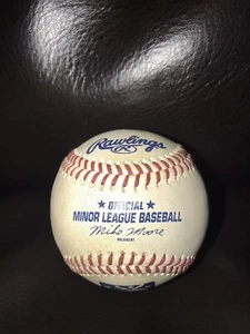 Official Rawlings Vintage Mike Moore Minor League Baseball Game Used Rare!! - Picture 1 of 6