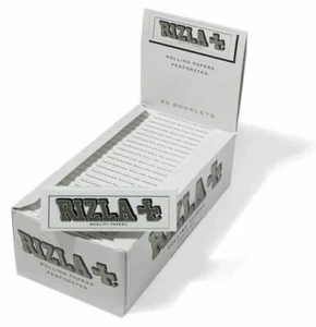 2 PEŁNE PUDEŁKO PAPIERY CARTINE RIZLA BIANCO BIAŁE ROZMIARY PAPIER ROLKOWY - Zdjęcie 1 z 1