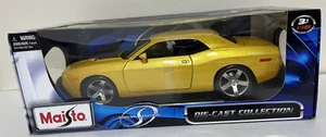 diecast 1/18 Maisto 2006 Dodge Challenger Concept Yellow special edition NEW - Picture 1 of 6