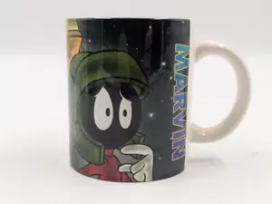 Tazza da caffè vintage 1996 Looney Tunes Marvin the Martian ceramica 12 oz - Foto 1 di 6