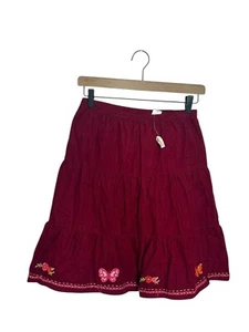 Girls Gymboree Skirt Size 12 Butterfly Girl Corduroy Vintage - Picture 1 of 2