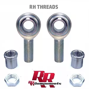 RH 3/8"-24 Thread x 3/8" Bore Panhard Heim Joints Rod Ends ( Fits 3/4 ID Hole ) - Picture 1 of 2