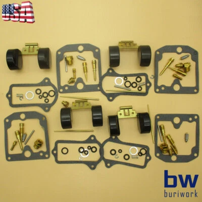 4pcs Carburetor Repair Gasket Kit Float for Suzuki GS550 GS550E 77-79 GS550L - Image 1 of 4