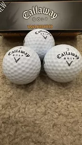 Callaway Golf Ball Warbird Set Of 3 Balls - Picture 1 of 3