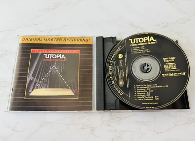 Utopia Oops Wrong Planet CD MFSL ULTRADISC II 24KT GOLD LTD ED. Todd Rundgren — 第 1/4 张图片