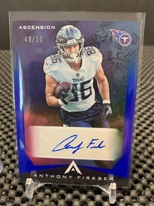 ANTHONY FIRSKER! 2021 Chronicles Ascension Auto /50! Tennessee Titans - Picture 1 of 2