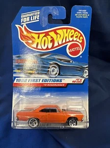 70er RoadRunner 1970 Phymouth Auto #651 # 17 von 40 HEISSRÄDER 1998 ERSTE AUSGABEN - Bild 1 von 2