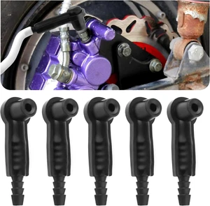 5PCS Brake Bleeder Adapter Kit,Professional Brake Bleeder Vacuum Pump Pipe Conne - Picture 1 of 12