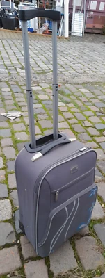 TOURION-Reisekoffer Koffer Trollykoffer 55x37x24 cm. grau mit 2 Rollen - Bild 1 von 4