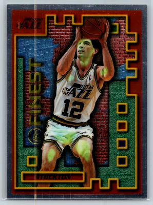 John Stockton 1995 Finest Mystery  #M29 Utah Jazz - Image 1 of 2