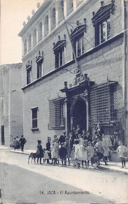 España - JACA (Aragón) El Ayuntamiento - Ed. F. de las Heras 14 - Imagen 1 de 2