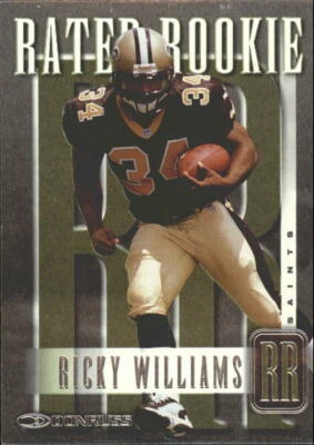 1999 Donruss Rated Rookies #RR3 Ricky Williams /5000 - NM-MT - Image 1 of 2