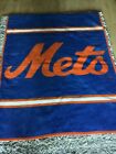 Vintage Mlb Biederlack Of America New York Mets Mlb 72?X56? Blanket Made In Usa