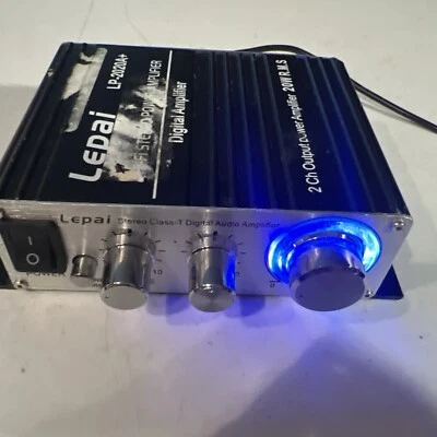 Lepai LP-2020A+ Hi-Fi стерео усилитель мощности цифровой 2 канала - включается непроверенный - Изображение 1 из 4