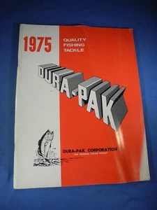 Vintage Dura-Pak 1975 Quality Fishing Tackle Catalog (Free Shipping!) - Picture 1 of 12