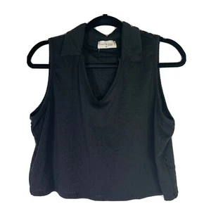 French Pastry bauchfreies Oberteil Shirt Größe 3X Sonnenblume Damen elfenbeingelb - Bild 1 von 5