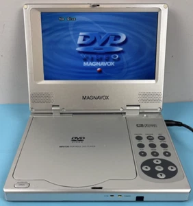 Magnavox MPD 720 7" Portable DVD Player External Battery Power Cord Tested Works - Picture 1 of 23